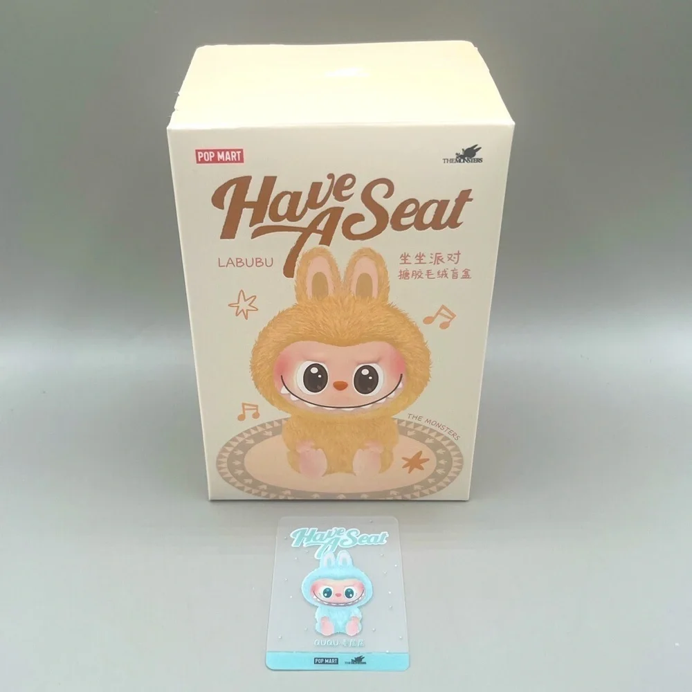 Pop Mart QUQU The Monsters LABUBU Have A Seat Series Sealed Authentic NEW